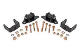 BMR 14-19 Chevrolet Corvette Transmission/Differential Mount - Black Hammertone