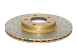 DBA 03-10 RX-8 Std Suspension / Sport Suspension Rear Drilled & Slotted 4000 Series Rotor