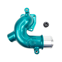 Load image into Gallery viewer, Wehrli 98-18 Dodge / Ram Cummins 5.9L/6.7L WCFab X Fleece Thermostat Housing - Candy Teal
