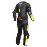 Dainese Misano 3 Perforated D- Air 1 Pc Leather Suit Black/Anthracite/Fluorescent Yellow Size - 64