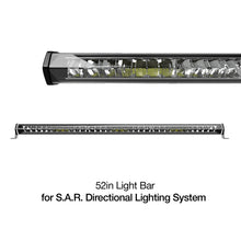 Load image into Gallery viewer, XK Glow White Housing SAR Light Bar - Emergency Search and Rescue Light 52In