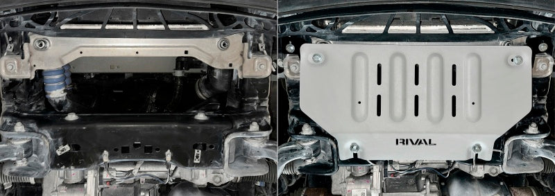 RIVAL 2015+ Ford F150 Ecoboost Aluminum Radiator Skid Plate