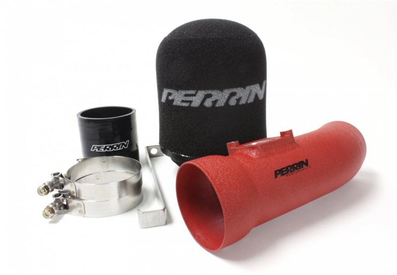 PERRIN 02-07 Subaru WRX/STi / 04-08 Forester XT Short Ram Intake - Red - GTR Auto