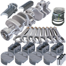 Load image into Gallery viewer, Eagle Chevy LT1 350 1Pc 3.750in Crank 6.000in H-Beam -5cc Flat Top 4.030in Pistons Rotating Assembly