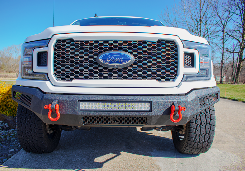 Fishbone Offroad 18-20 Ford F150 Pelican Front Bumper - Black Texture