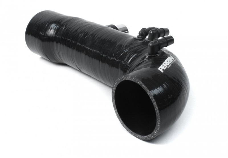 PERRIN 02-07 Subaru WRX / 04-21 STI Turbo Inlet Hose 3in. (For Aftermarket Turbos Only) - Black - GTR Auto