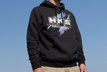 Load image into Gallery viewer, HKS HOODIE SUPER RACING BLACK XXL