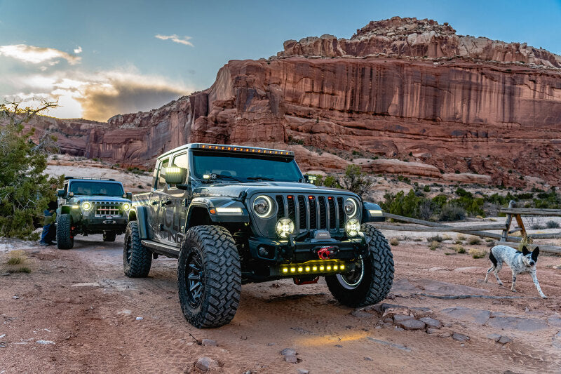 Oracle Jeep Wrangler JL/Gladiator JT Integrated Windhsiled LED Light Bar System