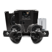 Load image into Gallery viewer, Rockford Fosgate 15-17 Polaris Ranger Crew 400 Watt Stereo Kit