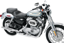 Load image into Gallery viewer, Mustang 04-21 Harley Sportster 3.3 Gallon Wide Touring Solo Seat w/Studs - Black