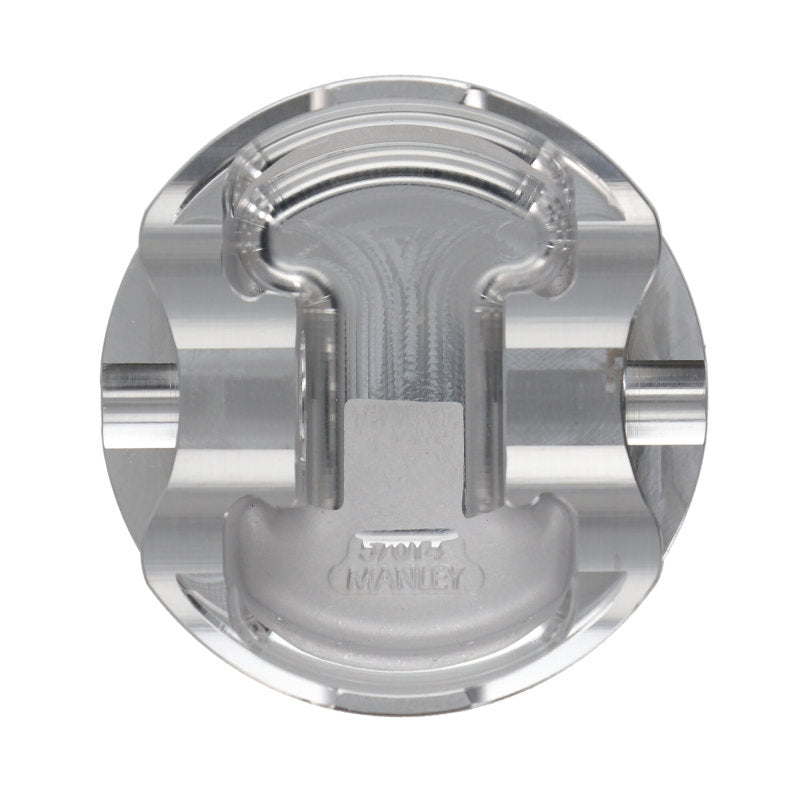 Manley Chrysler 5.7L Hemi 90.9mm Stock Stroke 3.937in Bore -12cc Dish Standard Platinum Pistons