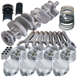 Eagle Chevy 396/402 3.766in Crank 6.135in H-Beam 17cc Dome 4.125in Pistons Rotating Assembly