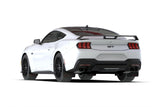 Rally Armor 2024+ Ford Mustang Black UR Mud Flap w/ Metallic Black Logo