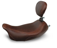 Load image into Gallery viewer, Mustang 08-21 Harley Electra Glide Std,Rd Glide,Rd King,Str Glide Wide Tripper Solo Seat - Brown