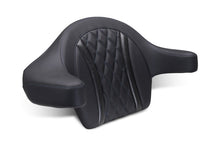 Load image into Gallery viewer, Mustang 23-25 Harley CVO Road Glide (ST) Deluxe Diamond Ext Arm Wrap-around Backrest Black