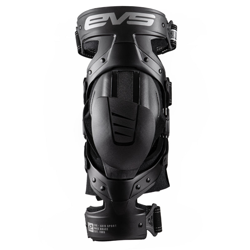 EVS Axis Sport Knee Brace Black/Black/Grey - XL/Right