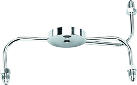 Twin Power Stainless  Junction Block Male AN3 Narrow Glide Custom