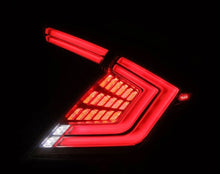 Load image into Gallery viewer, AlphaRex 16-21 Honda Civic Hatchback / Type-R FK8 Nova-Series LED Tail Lights - Clear Smoke