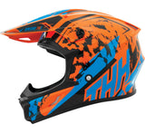 THH Helmets T710XR Renegade Orange/Blue - Small