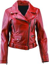 Load image into Gallery viewer, River Road Arabian Spice Leather Jacket Black Womens - Small