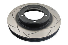Load image into Gallery viewer, DBA 98-06 Toyota 70 Landcruiser (Feverse Mount) 4X4 Survival T2 Slotted Front Brake Rotor