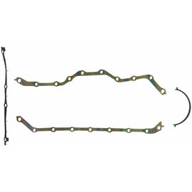 Fel-Pro Jeep Wrangler OS 30476 C Engine Oil Pan Gasket Set Blue Stripe cork-rubber