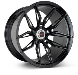 Vossen x Novitec NF11 21x12in - 5x114.3 BP - ET51 - Gloss Black Maserati MC20 Rear Wheel