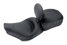 Load image into Gallery viewer, Mustang 97-07 Harley Rd King,06-07 Str Glide,00-05 Eagle Solo Seat w /DBR Black Pearls - Black