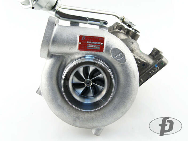 Forced Performance Mitsubishi Evo 9 Red Turbocharger Ball Bearing MHI Turbine Housing w/25PSI WG