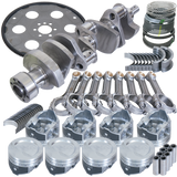 Eagle Chevy 350 1Pc 3.750in Crank 5.700in I-Beam Rod 4.040in Pistons 153 Tooth FP Balanced Assembly