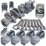 Eagle Chevy 454 1Pc 4.250in Crank 6.385in I-Beam Rods 18cc Dome 4.280in Pistons Rotating Assembly