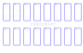King Engine Bearings Chevrolet Custom Performance (Size STDX) Connecting Rod Bearing Set