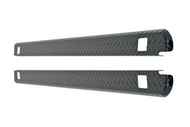 Dee Zee 02-09 Dodge Ram Bed Cap Wrap W/Stake Pockets Black-Tread Aluminum 8Ft Bed