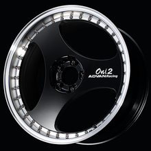 Load image into Gallery viewer, Advan ONI2 Progressive 20x8.5 / +33 Offset / 5x114.3 / 73mm Bore / Machining and Racing Gloss Black