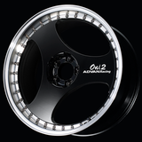 Advan ONI2 Progressive 20x10.5 / +32 Off / 5x112 / 66.5mm Bore / Machining and Racing Gloss Black