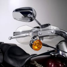 Load image into Gallery viewer, National Cycle 08-17 Harley Davidson FXDWG/FXDF/20-22 FXLRS/12-15 FLD Hand Deflectors-Lt Tint