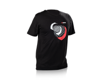 Load image into Gallery viewer, Akrapovic Lifestyle T-shirt Mesh Mens Black - XXL