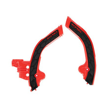 Load image into Gallery viewer, Acerbis 2024 Beta Race 250-480/ RX450 Frame Guards X-Grip - Red/Black