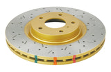 DBA 06-07 350Z / 05-07 G35 / 06-07 G35X Front Drilled & Slotted 4000 Series Rotor