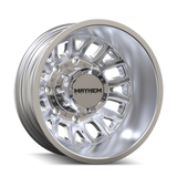 Mayhem 8107D Cogent Dually 17x6.5 / 8x165.1 BP / -142mm Offset / 121.3mm Hub Polished Wheel