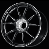 Advan RZIII 18x8.0 / +42 Offset / 5x112 BC / 66.5mm Bore / Black Gun Metallic & Diamond Cut