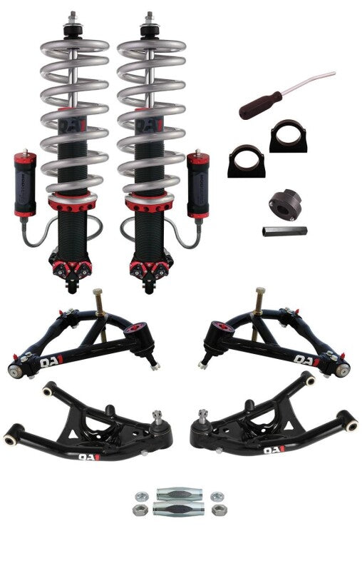 QA1 67-69 GM F-Body Level 3 Drag Kit 2.0 w/ Shocks