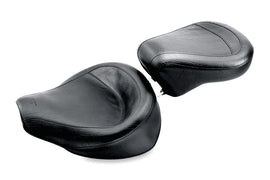 Mustang 58-84 Harley FX/FL Wide Touring Passenger Seat - Black
