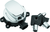 Twin Power 11-17 Softail Chrome Fat Bob Style Ignition Switch