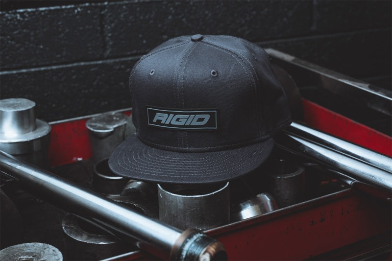 Rigid Industries Grey Flat Bill Hat w/ Rigid Patch