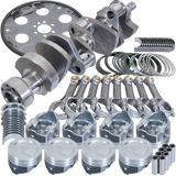 Eagle Chevy LT1350 1Pc 3.750in Crank 5.700in I-Beam Rods 4.000in Pistons 153 Tooth FP Bal Assembly