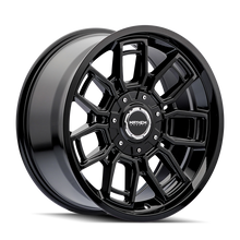 Load image into Gallery viewer, Mayhem 8118 Ordinance 20x9 / 5x127/139.7 BP / 87.1mm Hub Gloss Black Wheel