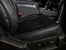Load image into Gallery viewer, PRP 12-14 Ford Raptor Front Seat Covers (Pair) - Black w Silver Stitch
