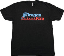 Load image into Gallery viewer, DragonFire Racing Dfr Logo Tee Blue/Red Sm
