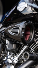 Load image into Gallery viewer, Performance Machine 17-23 Touring, 18-24 107/114/117 CI Softail C4 Series Air Cleaner - CF/Black Ops